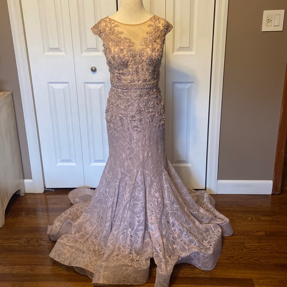Mac Duggal Dresses & Skirts - Mac Duggal illusion bodice trumpet gown